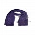 Moti and diamond studded on the hijab with double fringe's hijab - Purple